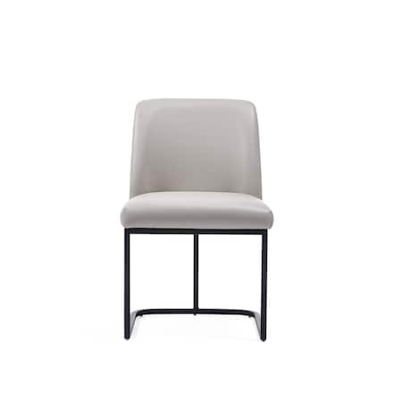 Manhattan Comfort Serena Dining Chair in Light Grey DC056-LG